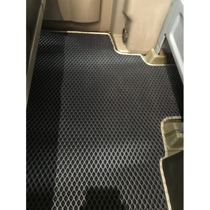 Килимки 2-ряд для ориг. Вантаж-пас. (EVA, чорні) для Volkswagen Crafter 2006-2016 рр