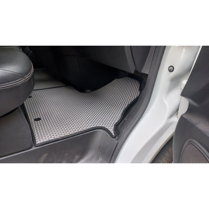 Килимки (2 шт, EVA, сірі) для Opel Vivaro 2015-2019 рр