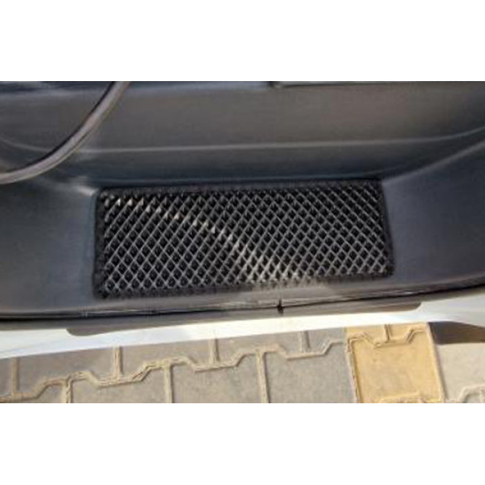 Килимки на пороги (2 шт, EVA, чорні) для Opel Movano 2010-2021 рр