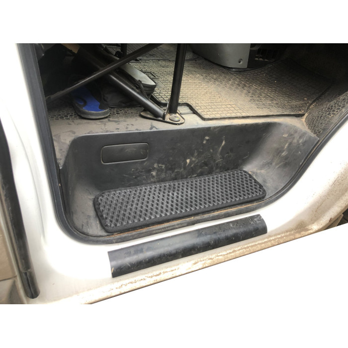 Килимки на пороги (3 шт, EVA, чорні) для Opel Vivaro 2001-2015 рр.