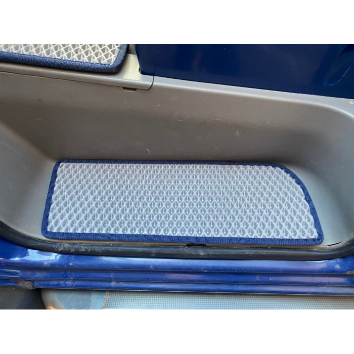 Килимки на пороги (3 шт, EVA, сірі) для Volkswagen Crafter 2006-2016 рр