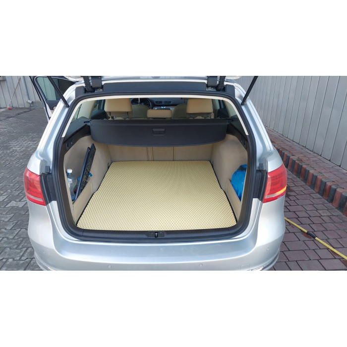 Килимок багажника (EVA, бежевий) SW для Volkswagen Passat B7 2012-2015 рр