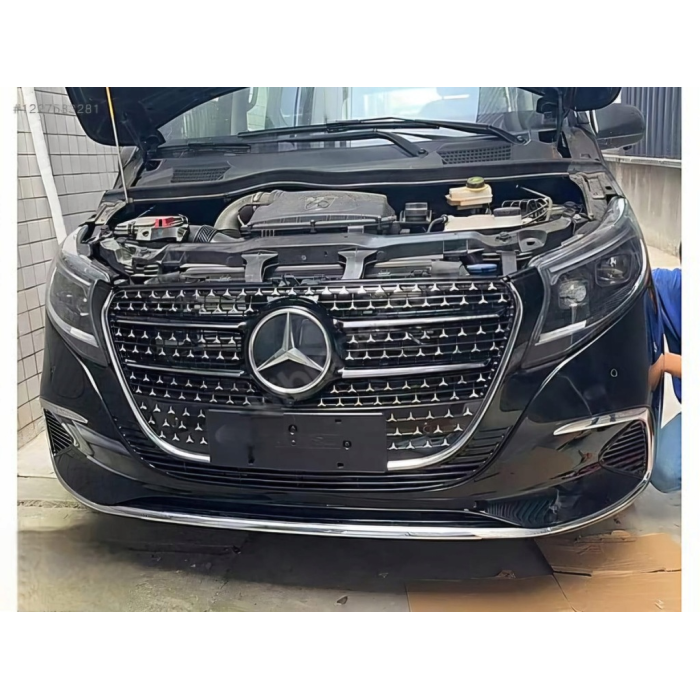 Комплект хрому для переднього бампера (2023-2026) для Mercedes Vito/V-class W447 2014- рр
