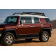Комплект молдингів на вікна (нержавійка, 16 шт) для Toyota FJ Cruiser 2006-2022 рр