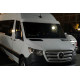 Козирьок на лобове скло (Білий, 5мм) для Mercedes Sprinter W906 2006-2018 рр