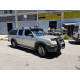 Козирьок на лобове скло (чорний глянець, 5мм) для Nissan NP300 1999-2015 рр
