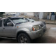 Козирьок на лобове скло (чорний глянець, 5мм) для Nissan NP300 1999-2015 рр