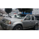 Козирьок на лобове скло (чорний глянець, 5мм) для Nissan NP300 1999-2015 рр