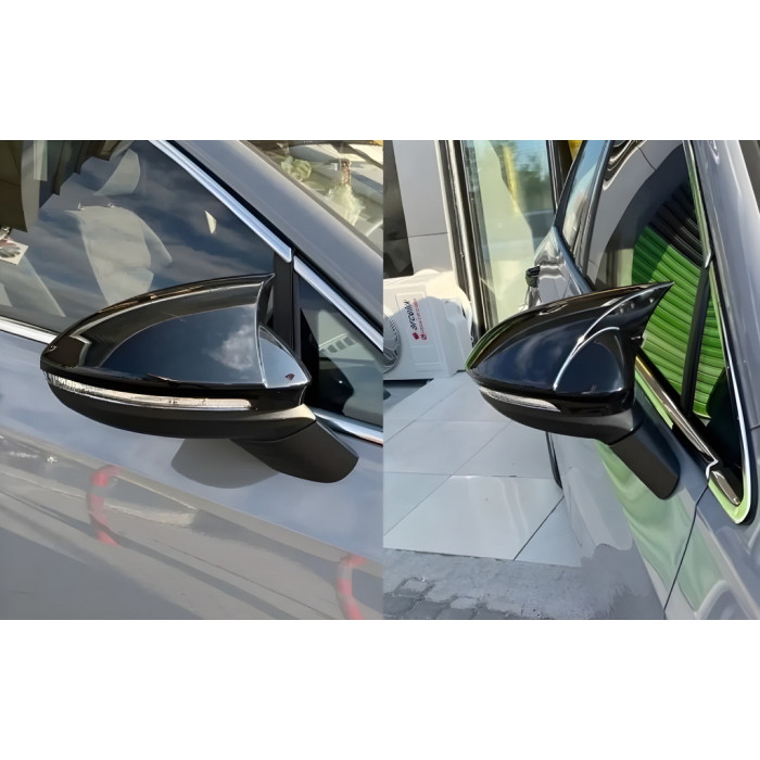 Кришки дзеркал M-Look (З защіпками, 2 шт) для BMW 3 серія F30/F31 2012-2019 рр