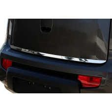 Кромка багажника (нерж.) Carmos - Турецька сталь для Kia Soul I 2008-2013 рр