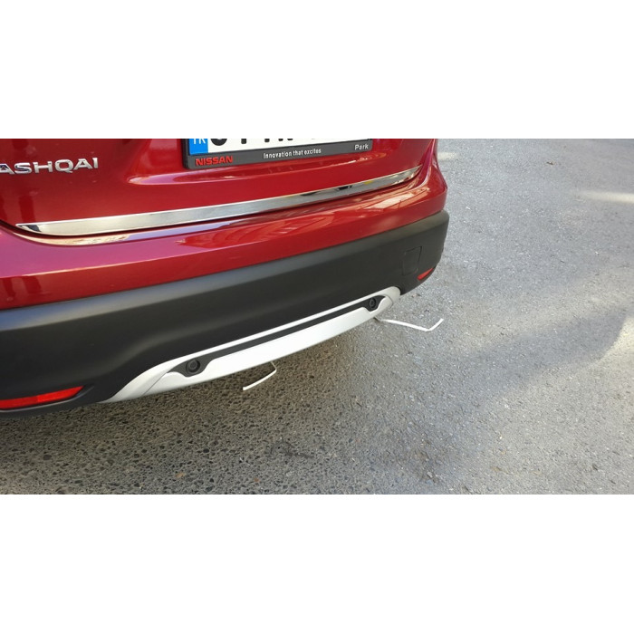 Кромка багажника (нерж.) Carmos - Турецька сталь для Nissan Qashqai 2014-2021 рр
