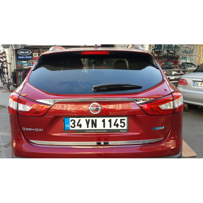 Кромка багажника (нерж.) Carmos - Турецька сталь для Nissan Qashqai 2014-2021 рр