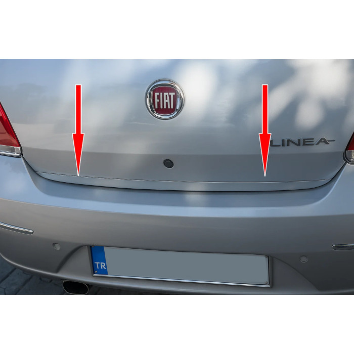 Кромка багажника (нерж.) для Fiat Linea 2006-2018 рр