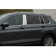Молдинги дверних стійок (10 шт, нерж.) для Volkswagen Tiguan 2016-2023 рр.