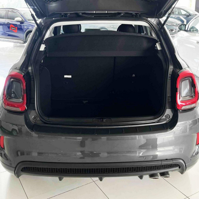 Накладка на задній бампер EuroCap (ABS) для Fiat 500/500L 2013-2022 рр