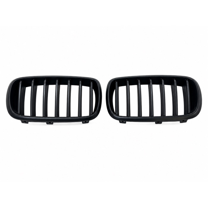 Ніздрі 1 Bar (чорний матовий) для BMW X5 F15 2013-2018 рр
