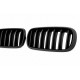 Ніздрі 1 Bar (чорний матовий) для BMW X6 F16 2014-2019 рр