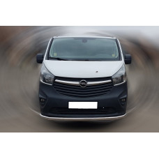 Передній захист ST008 (нерж) для Opel Vivaro 2015-2019 рр