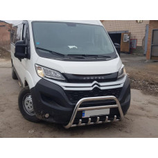 Передня дуга WT003 (нерж.) для Opel Movano 2021- рр