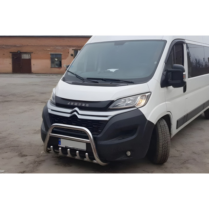 Передня дуга WT003 (нерж.) для Opel Movano 2021- рр.