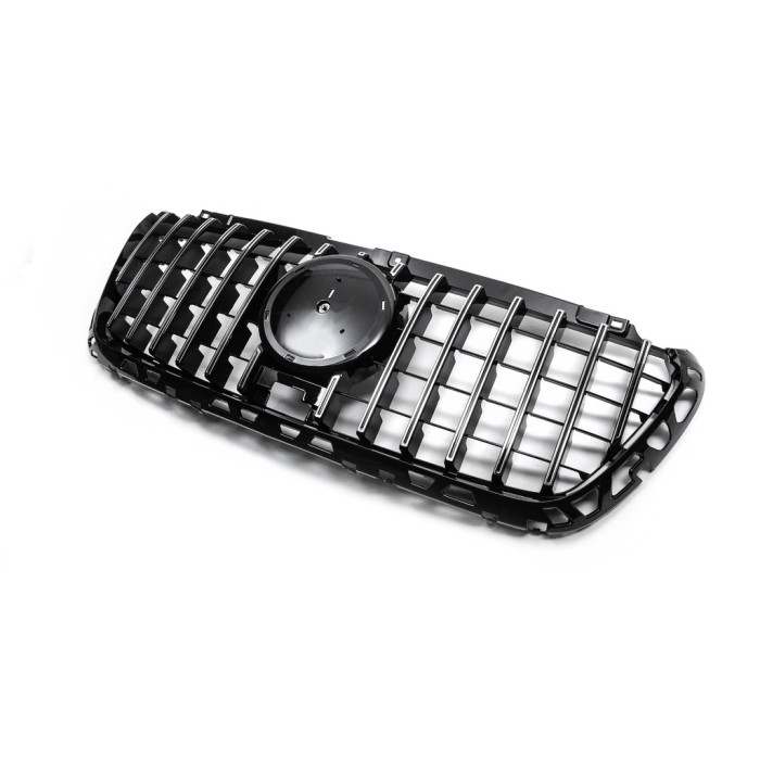 Передня решітка Panamericana GT Chrome Premium V1 Без рамки для Mercedes Sprinter W907/W910 2018- рр