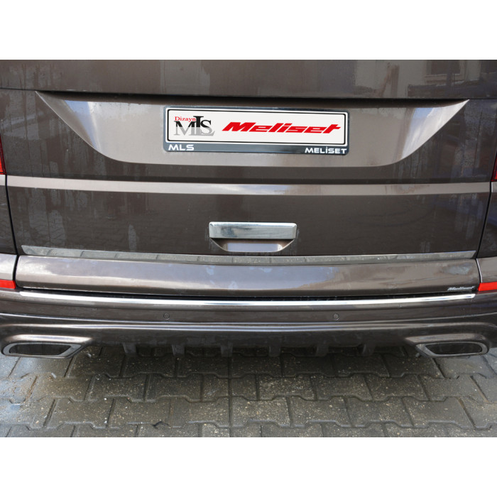 Пластикова накладка на багажник (під фарбування) для Volkswagen T6 2015-2024 рр