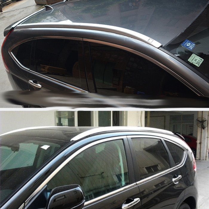 Рейлінги сірі OEM (ABS-пластик) для Honda CRV 2012-2016 рр