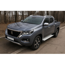 Рейлінги сірі OEM (Алюміній) для Peugeot Landtrek 2020- рр