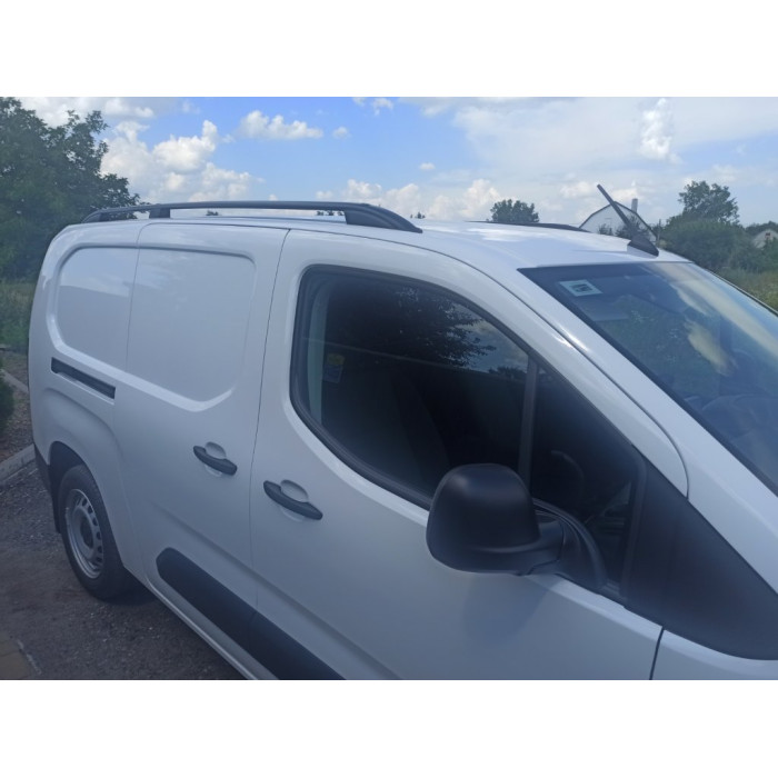 Рейлінги Skyport (чорні) Довга база для Fiat Doblo III 2023- рр.