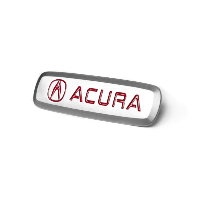 Шильдик алюмінієвий для килимків (1шт) для Acura