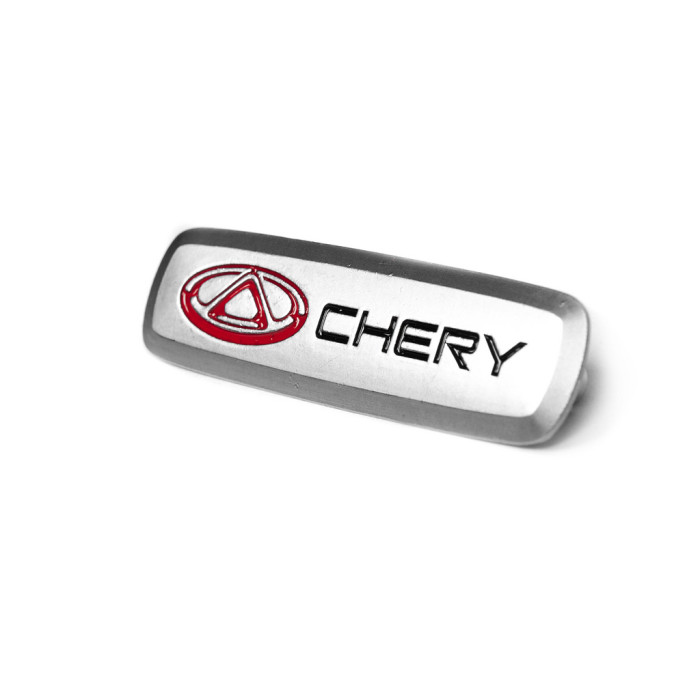 Шильдик алюмінієвий для килимків (1шт) для Chery