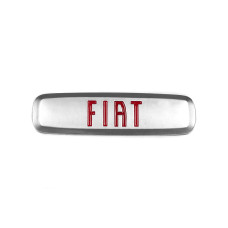 Шильдик алюмінієвий для килимків (1шт) для Fiat