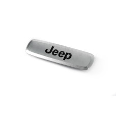 Шильдик алюмінієвий для килимків (1шт) для Jeep