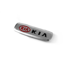 Шильдик алюмінієвий для килимків (1шт) для KIA
