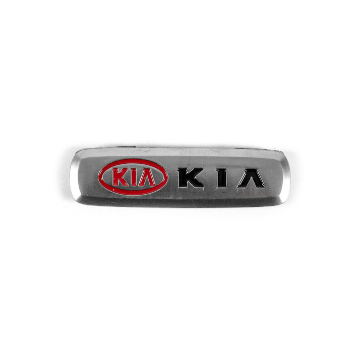 Шильдик алюмінієвий для килимків (1шт) для KIA