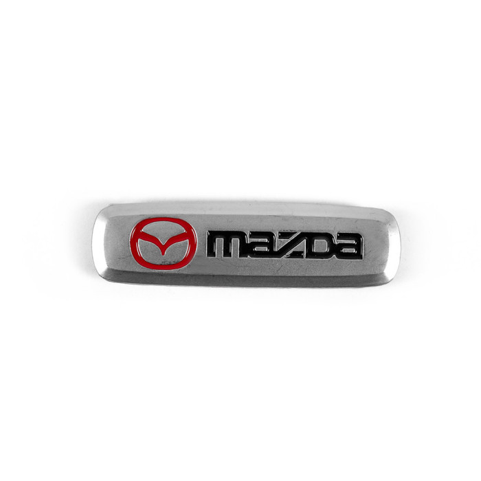 Шильдик алюмінієвий для килимків (1шт) для Mazda