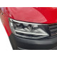 Вії на фари (2 шт, нерж) для Volkswagen T6 2015-2024 рр