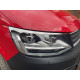 Вії на фари (2 шт, нерж) для Volkswagen T6 2015-2024 рр