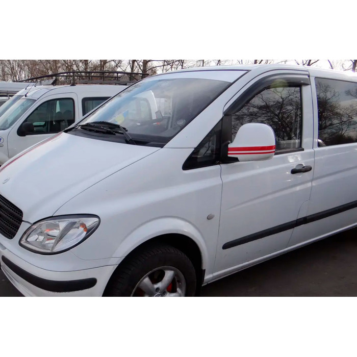 Вітровики (2 шт, HIC) для Mercedes Viano 2004-2014 рр