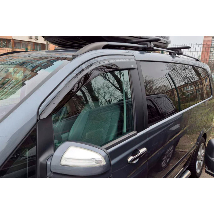 Вітровики (2 шт, HIC) для Mercedes Vito W639 2004-2014 рр
