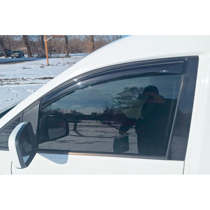 Вітровики (2 шт, HIC) для Volkswagen Caddy 2010-2015 рр