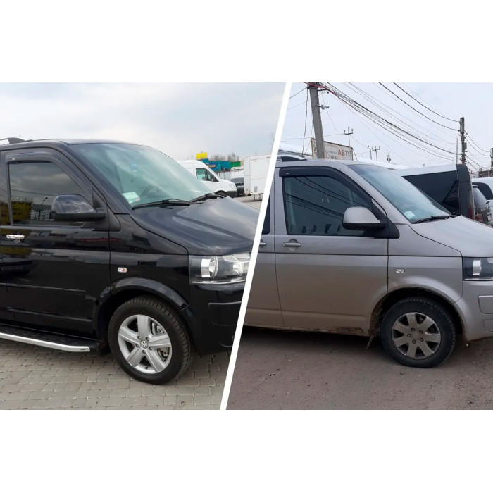 Вітровики (2 шт, HIC) для Volkswagen T5 Caravelle 2004-2010 рр