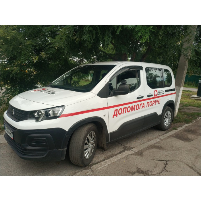 Вітровики (2 шт., Sunplex Sport) для Citroen Berlingo/Multispace 2018- рр