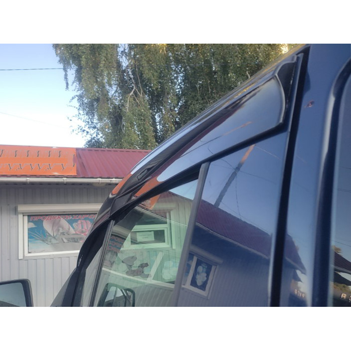 Вітровики (2 шт., Sunplex Sport) для Ford Custom 2013-2022 рр