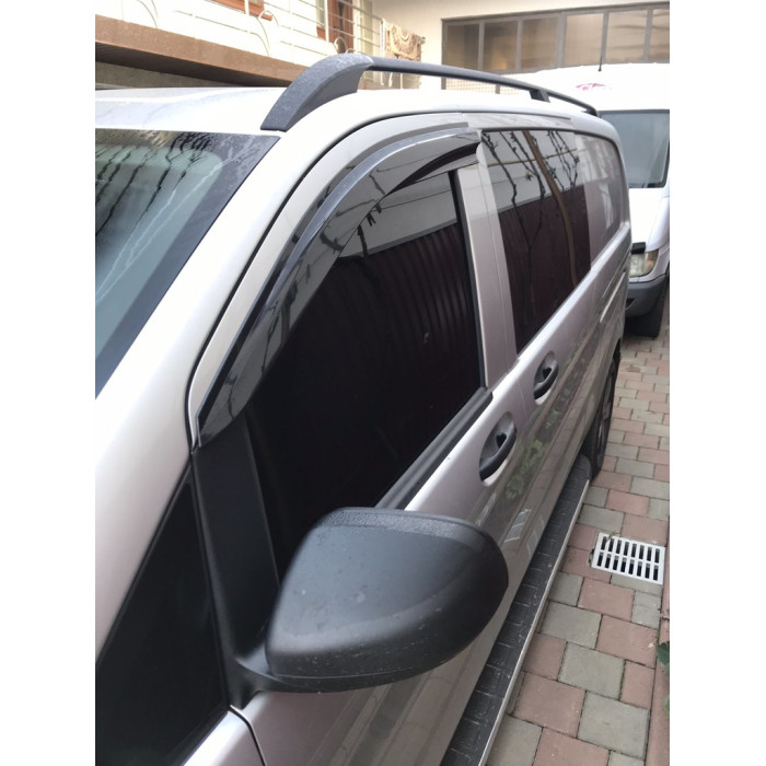 Вітровики (2 шт., Sunplex Sport) для Mercedes Vito/V-class W447 2014- рр