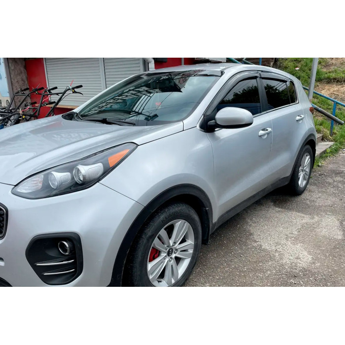Вітровики (4 шт, HIC) для Kia Sportage 2015-2021 рр