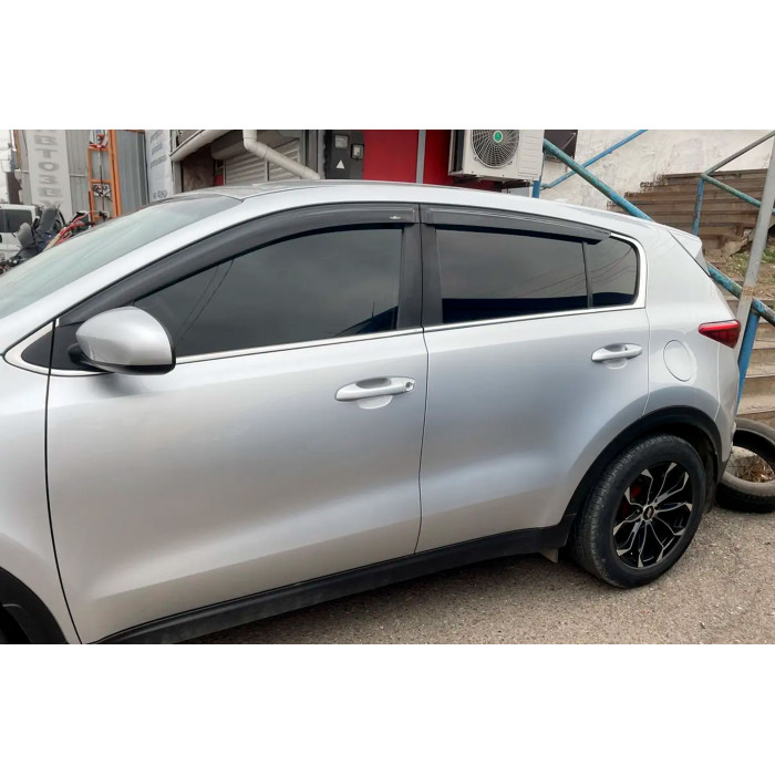 Вітровики (4 шт, HIC) для Kia Sportage 2015-2021 рр