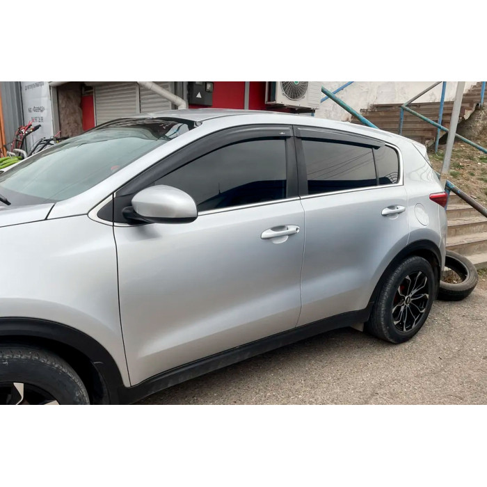 Вітровики (4 шт, HIC) для Kia Sportage 2015-2021 рр