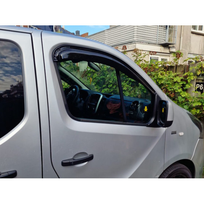 Вітровики EuroCap (2 шт) для Renault Trafic 2015- рр