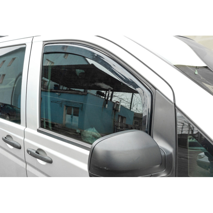 Вітровики вставні Niken Luxury (2 шт) для Mercedes Vito W639 2004-2014 рр